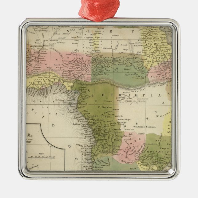 Ornamento De Metal África 25 (Frente)