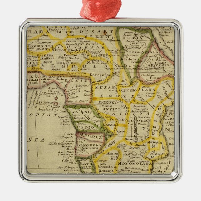 Ornamento De Metal África 34 (Frente)