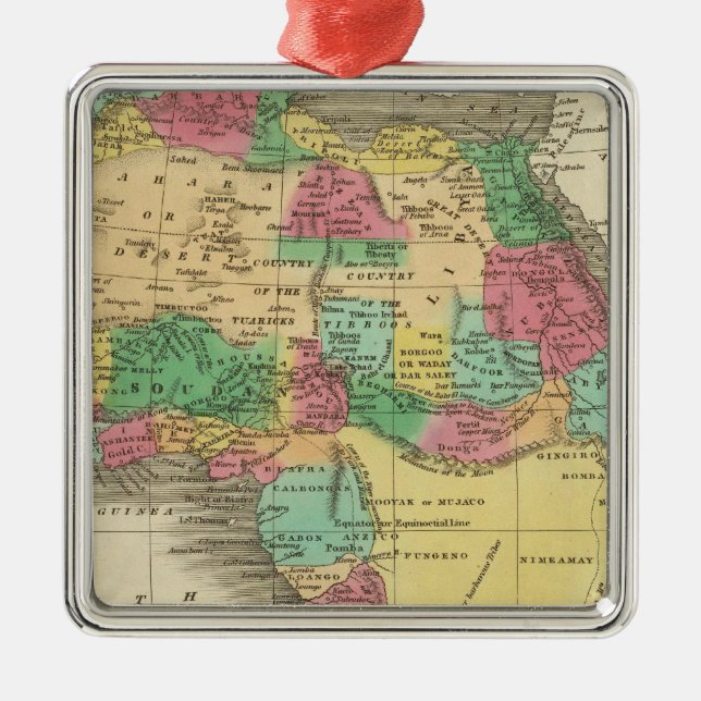 Ornamento De Metal África 38 (Frente)