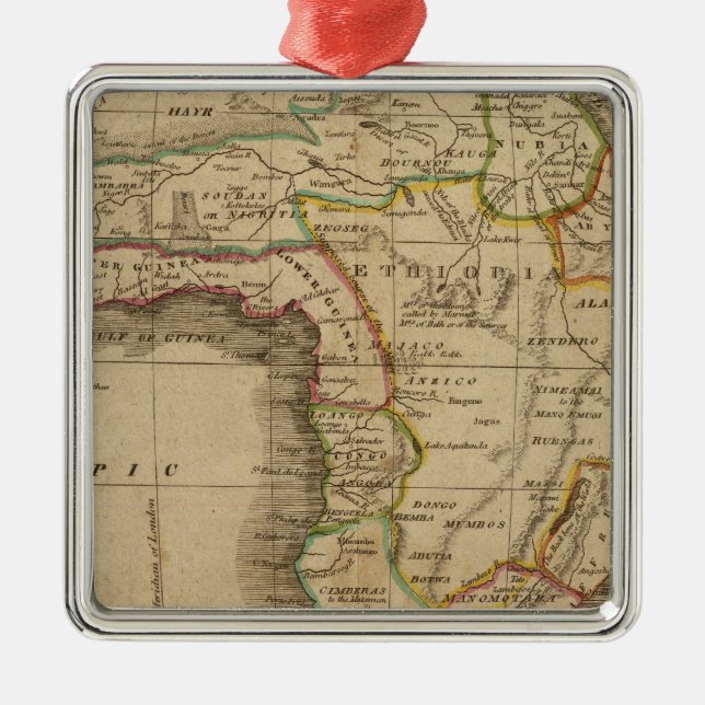 Ornamento De Metal África 41 (Frente)