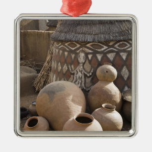 Ornamento De Metal África, África Ocidental, Gana, Sirigu. artesana