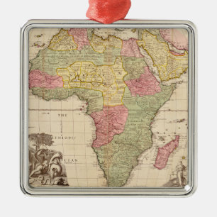 Ornamento De Metal África cerca de 1725