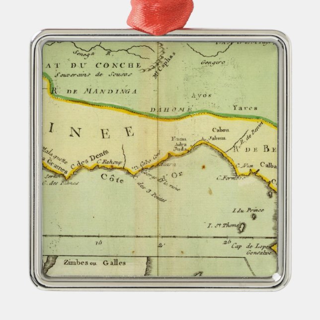 Ornamento De Metal África, Madagáscar (Frente)