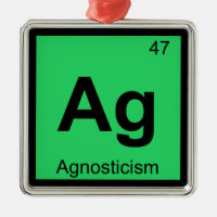 Ag - Símbolo de Química de Filosofia do Agnosticis