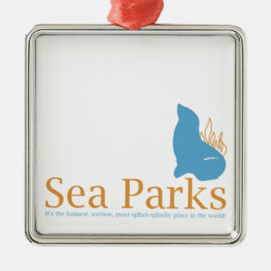 Ornamento De Metal Aglomera parques do mar