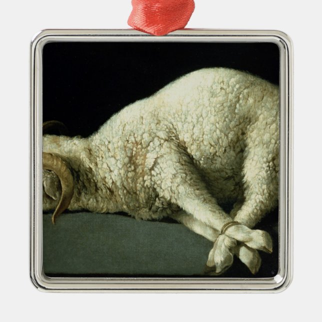 Ornamento De Metal Agnus Dei, c.1635-40 (Frente)