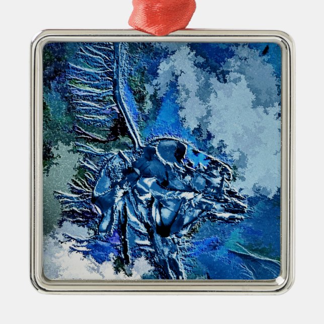 ORNAMENTO DE METAL ÁGUA (Frente)