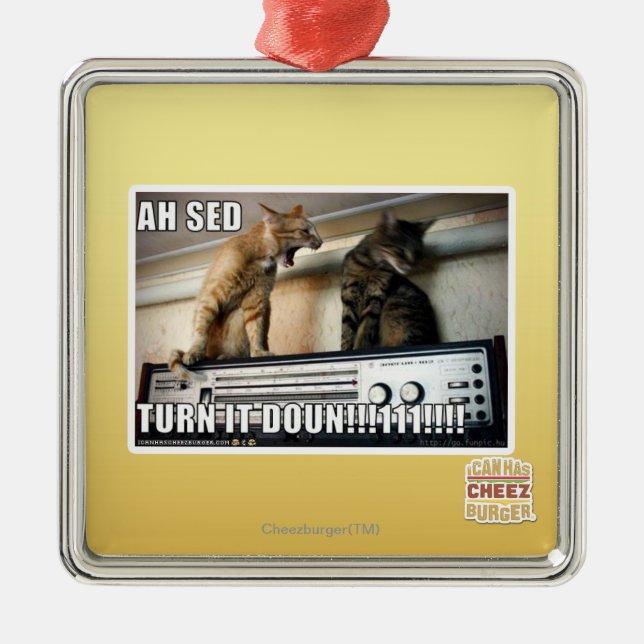 Ornamento De Metal Ah volta do Sed ele para baixo!! (Frente)