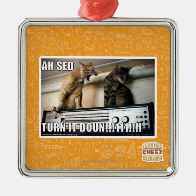 Ornamento De Metal Ah volta do Sed ele para baixo!! (Frente)