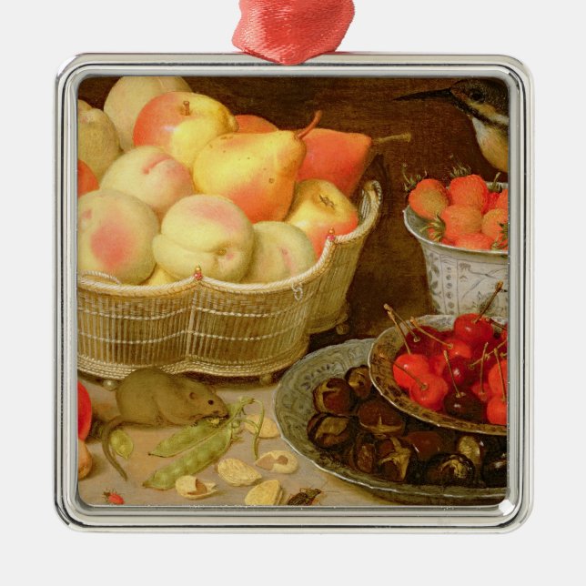 Ornamento De Metal Ainda vida (Frente)