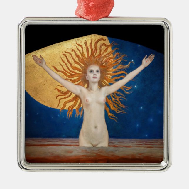 Ornamento De Metal Akseli Gallen-Kallela - Ad Astra (Frente)