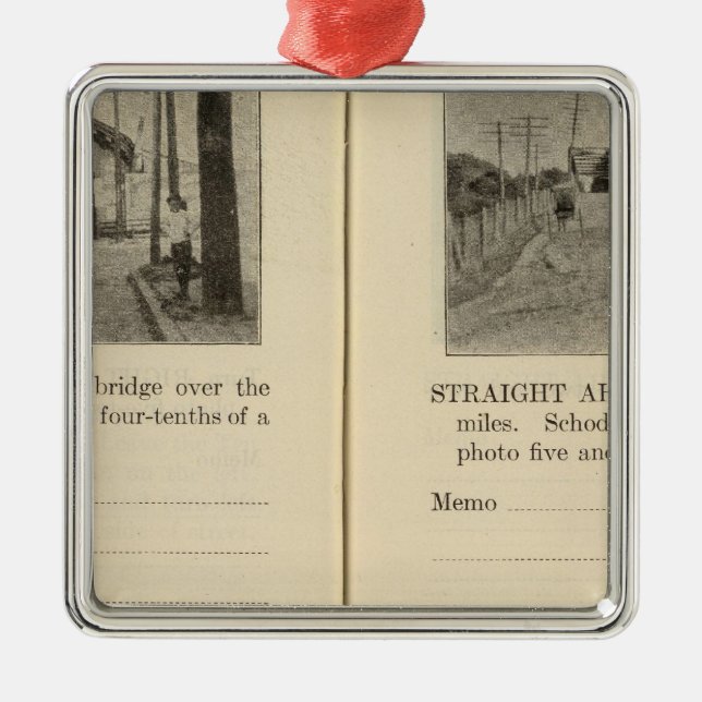 Ornamento De Metal Albany Rensselaer Greenbush do leste (Frente)