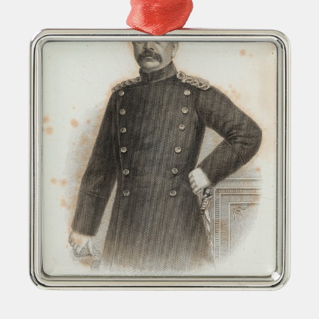 Ornamento De Metal Albrecht von Stosch (Frente)