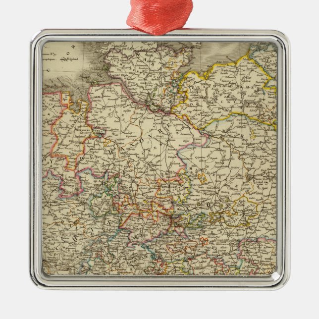 Ornamento De Metal Alemanha 2 (Frente)