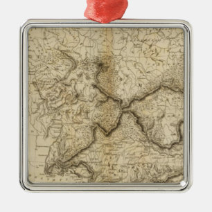 Ornamento De Metal Alemanha Antiga