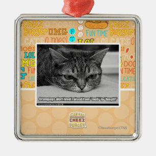 Ornamento De Metal Alerta de Grumpage