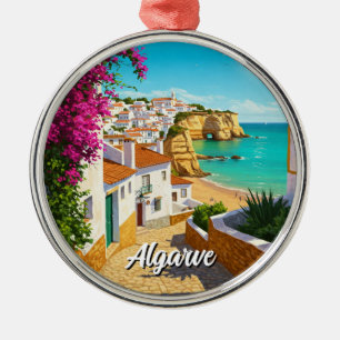 Ornamento De Metal Algarve Portugal Viagem
