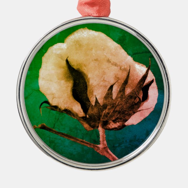 Ornamento De Metal Algodão (Frente)