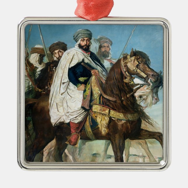 Ornamento De Metal Ali Ben Ahmed, última califa de Constantim (Frente)