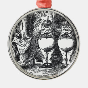 Ornamento De Metal Alice no País das Maravilhas