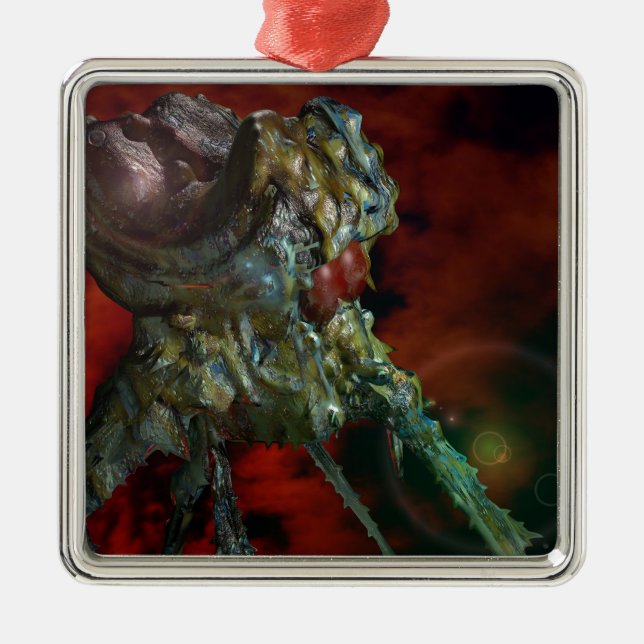 Ornamento De Metal aliens, they are here (Frente)