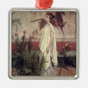 Ornamento De Metal Alma-Tadema   uma mulher grega, 1869