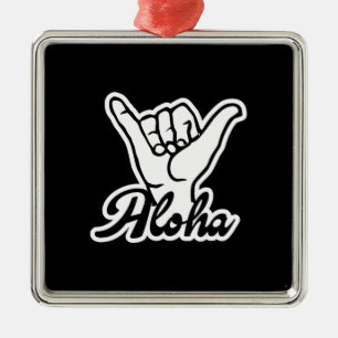 Ornamento De Metal Aloha Shaka Hand, sinal de Hang Loose