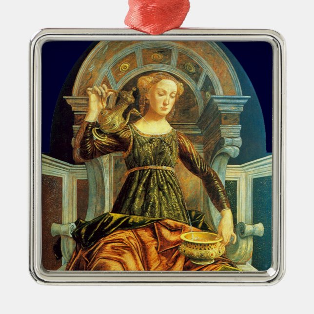 ORNAMENTO DE METAL ALVAS DE RENASCIMENTO ANTIQUAS 14/TEMPERÂNCIA (Frente)