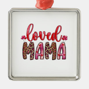 Ornamento De Metal Amada mamãe