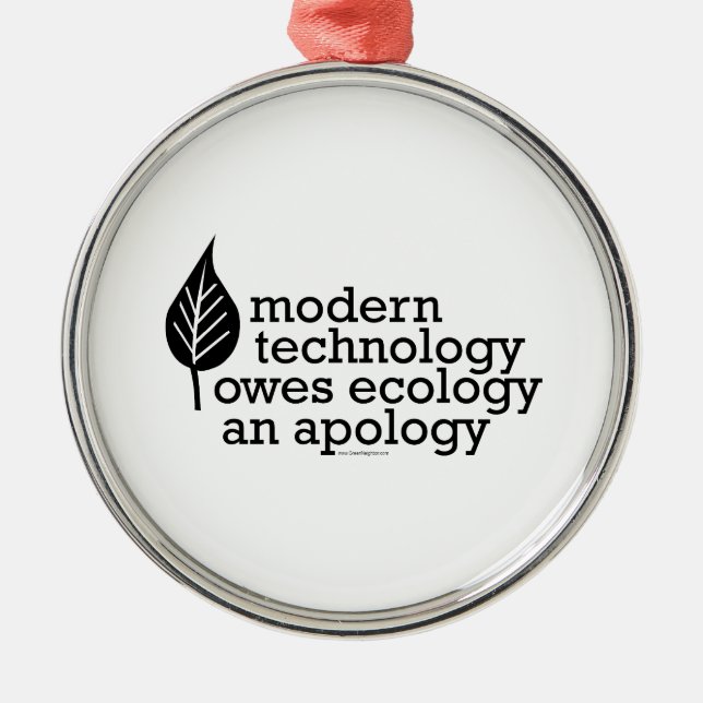 Ornamento De Metal Ambiente (Frente)