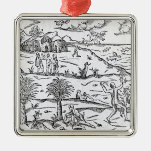 Ornamento De Metal América