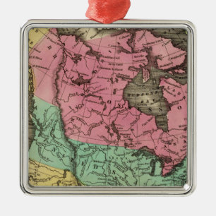 Ornamento De Metal America do Norte