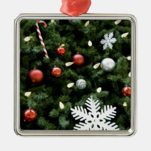 Ornamento De Metal America do Norte. Decorações do Natal na árvore