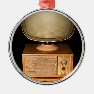 Ornamento De Metal Americana - TV - O futuro da TV