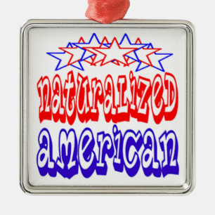 Ornamento De Metal Americano naturalizado