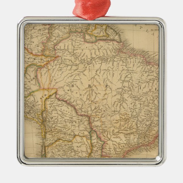 Ornamento De Metal Américas (Frente)