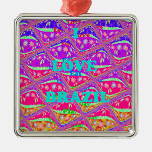 Ornamento De Metal Amo o Brasil.png