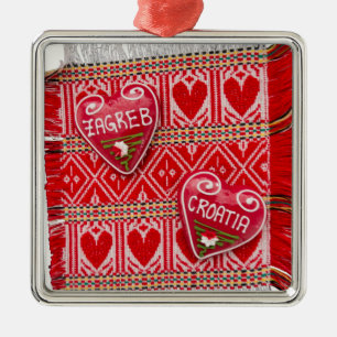 Ornamento De Metal Amor de Zagreb