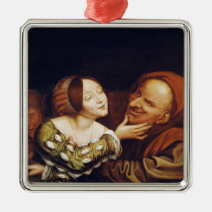 Ornamento De Metal Amor desigual ou, o casal combinado mal