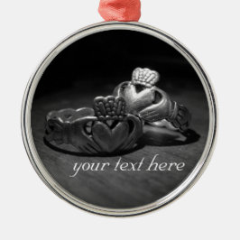 Ornamento De Metal amor irlandês