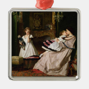 Ornamento De Metal Amor maternal