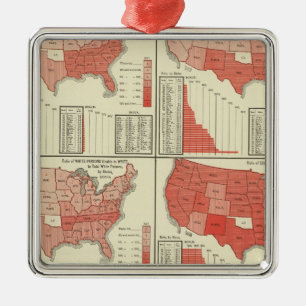 Ornamento De Metal analfabetismo por acima de 10 anos velho