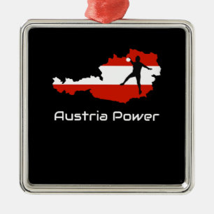 Ornamento De Metal Andebol - Áustria Power Austria Shirt