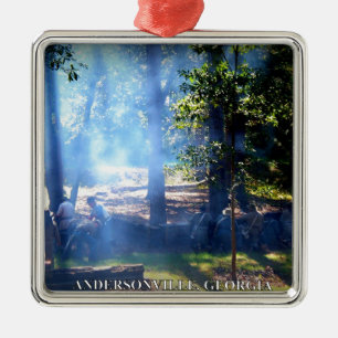 ORNAMENTO DE METAL ANDERSONVILLE, GEÓRGIA