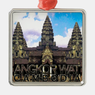 Ornamento De Metal Angkor Wat