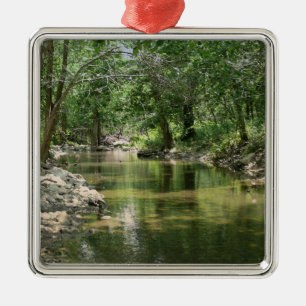 Ornamento De Metal Angra profunda das madeiras