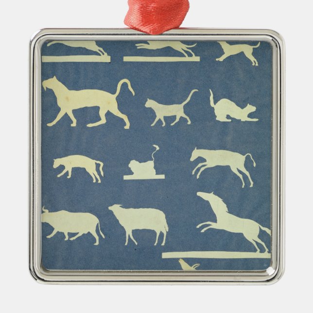 Ornamento De Metal Animais (Frente)