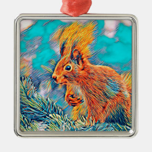Ornamento De Metal AnimalMix_Squirrel_001_by_JAMColors
