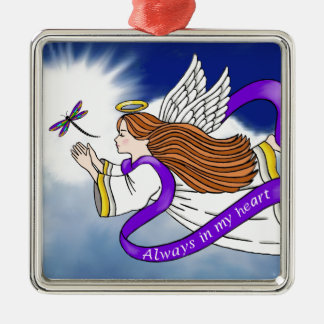 Ornamento De Metal Anjo da libélula