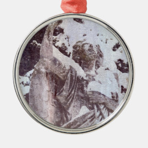 Ornamento De Metal Anjo de inverno